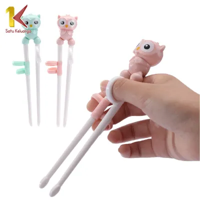Satu Keluarga Sumpit Anak Karakter Training Chopstick C355 Sumpit Anak Belajar Makan / Sumpit Latihan Anak