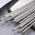 AN Sumpit stainless steel non -skid home bundar sumpit medium medium kosong insulasi termal kantin peralatan meja COD. 