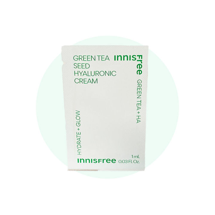 Innisfree Green Tea Seed Hyaluronic Cream 1ml X 15pcs Lazada Ph 5192