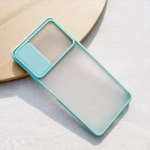 Samsung A03s / M03s SOFT CASE MACARON SLIDE CAMERA PLUS SLOT CARD HOLDER