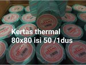 kertas thermal 80x80mm 1dus/50 Roll