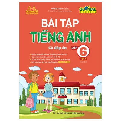 Sách Fahasa - Global Success - Bài Tập Tiếng Anh Lớp 6 - Tập 1 (Có Đáp Án)