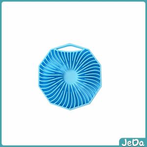 JD แผนแปรงอาบน้ําซิลิโคน เปียก และแห้ง แบบพกพา/สัมผัสนุ่ม/ขัดผิว ถูสะดวกมาก Silicone bath brush