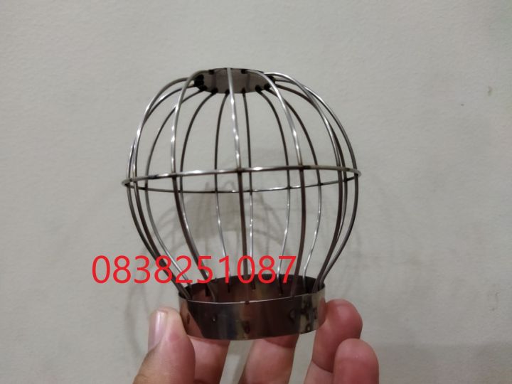 Cầu chặn rác sân thượng, cầu chắn rác inox 201 thoát nước mưa thả ống D90 xả nhanh chặn rác tốt