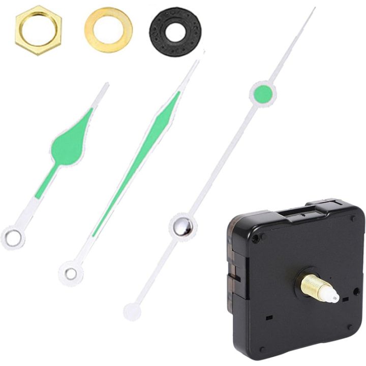 Clock Mechanism Quartz Long Shaft Clock Movement Kit Clock Mechanism ...