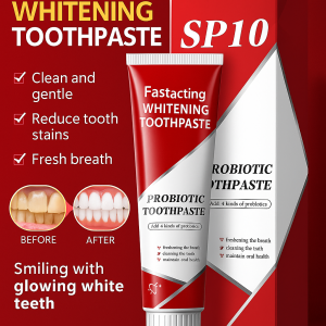 Fast Acting Whitening Toothpaste Fresh Breath Probiotic Whitening Toothpaste