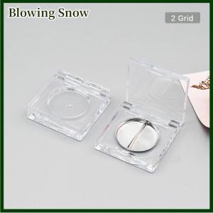 Blowing Hộp đựng mỹ phẩm Bảng Phấn Mắt rỗng hình vuông hộp đựng mỹ phẩm bằng nhựa hộp trang điểm trong suốt