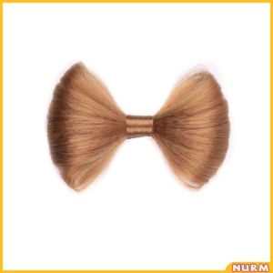 Nurm Bow knot Style Hair Accessories Hairpin Bun Wig synthetic fiber Hair Extensions