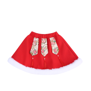 pandu ชุดเด็กผู้หญิง ฮันฟู ชุดเด็กผู้หญิง ปีใหม่เด็กหนาขึ้น ชุดวันเกิดครั้งแรก ชุดถังสไตล์จีน