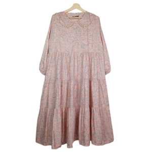 MiDi Dress Rayon Sakura BiG SiZE SUPER JUMBO 4XL LD 120 cm 4079# 4133A# 4202A#