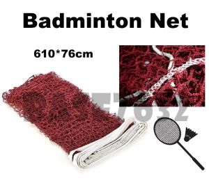 Portable Durable Standard Training Badminton Net Mesh 600*70cm 2022.1