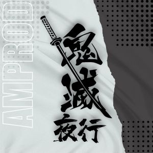 JAPANESE SAMURAI Sticker for Motorcycle Decals Ninja Sword Waterproof Stickers Cars Motor Car Decal Katana
