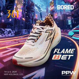 [10KM+] 361 Degrees Flame 2.5ET Người Đàn Ông Của Giày thể thao Chuyên Nghiệp Marathon Giày chạy bộ Vật lý Kiểm Tra Giày tập luyện thể thao 672442207/672442224