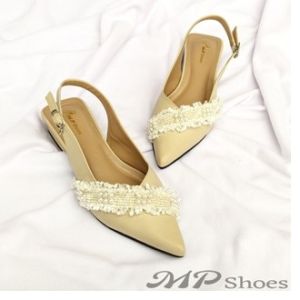 DLimi Arleth. Mules Wanita Heels/Hak 3cm