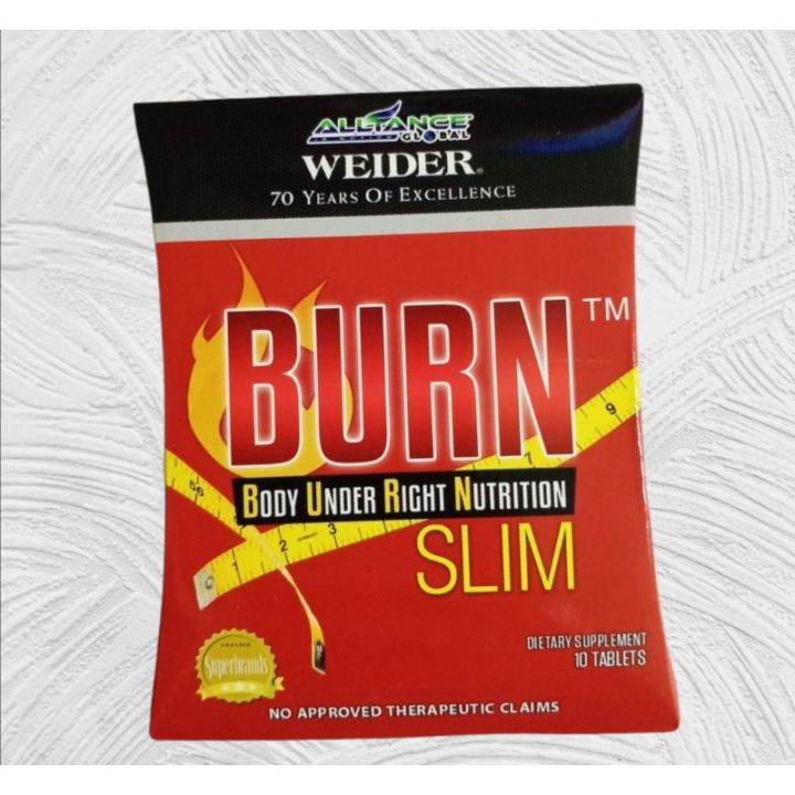 Aim Global Burn Slim 10 Tablets 1 Box Lazada PH