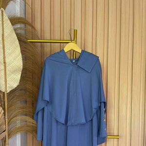 One Set Rok 4 IN 1Jilbab Instant Mayung Gamis Jersey Setelan Baju wanita