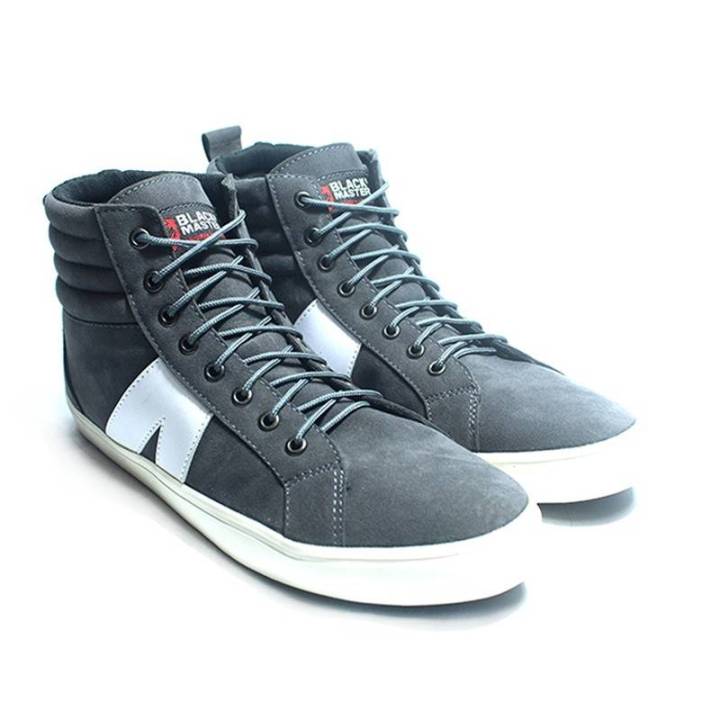 Sepatu Sneakers Pria Black Master Arl High Sepatu Kasual Kerja