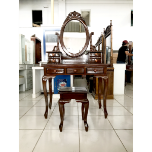 Meja Rias Vanity Table Jati Kartini