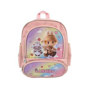 LABUBU childrens schoolbag elementary school students schoolbag girls backpack boys cute cartoon shoulder bag