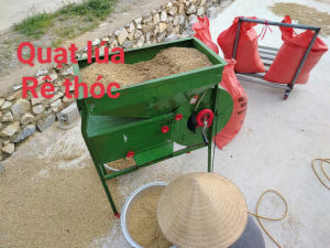 Máy quạt lúa.Máy rê thóc chạy điện giá rẻ