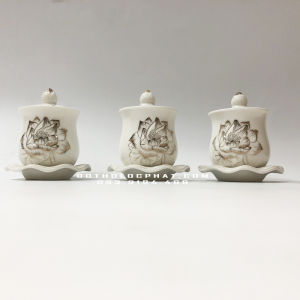 Chung Đựng Nước Có Nắp Bàn Thờ Phật Và Gia Tiên