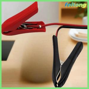 【feitong】🚕🚕【HOT SALE】 Car Solar Power Charging Extension Cable SAE To Alligator Crocodile Clip Connector Quick Release Quick Disconnect