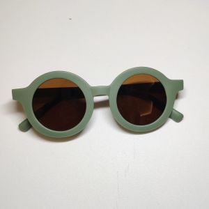 Kacamata anak Bingkai Bulat UV Anti Ultraviolet Untuk anak Laki-Laki Perempuan - Kacamata anak Hitam Fashion