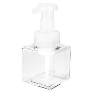 250ml /450ml Square Plastic Foam Soap Bottle Container / Soap Foaming Pump Empty Bottle/ Plastic Travel Clear Bottle/ Liquid Shower Gel Foam Pump