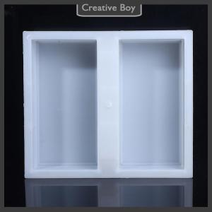 [Creative] DIY Paving Brick Mould Shaped Walk Maker Reusable Concrete Path Maker Mold SteppingFor Lawn Patio Yard Garden