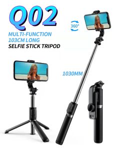 ไม้เซลฟี่กันสั่นมือถือ รุ่นQ02 ไม้เซลฟี่ 3 ขาไม้ใช้กันสั่นไม้เซลฟี่พร้อมรีโมทไม้เซลฟี่อันเล็กไม้เซลฟี่บลูทูธของแท้ 100% ขาตั้งกล้องเซลฟี่ ขาตั้งกล้อง 3 ขา - Lazada