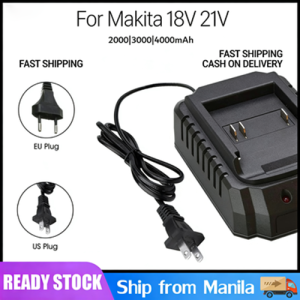 "M-akita Original Replacement Li-ion Charger 18V 21V 2A Fast Charging Smart Charger For Impact Wrench Cordless Drill Portable EU US Dual Plug "