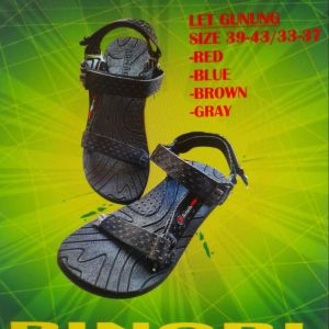 RINOBI Lighting Speed SANDAL GUNUNG Pria & Wanita Selempang Sendal Anak Remaja 2024