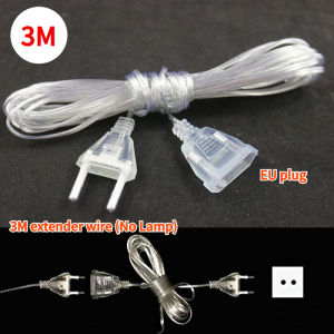 【Malaysia Stock】216LED/96LED Christmas Decoration Items 2024 Led Icicle Curtain String Lights Droop 40 60cm Outdoor Eaves Garden Street Decoration Holiday Light Xmas Happy New Year Decor Lights