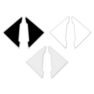 2 PCS Car Styling Door Anti-Collision Cover Silicone Crash for Protection Universal Auto Door Corner Cover Scratch Prote