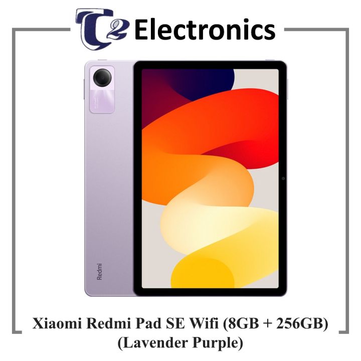 Xiaomi Redmi Pad SE WiFi (8GB RAM 256GB ROM)(Lavender Purple)