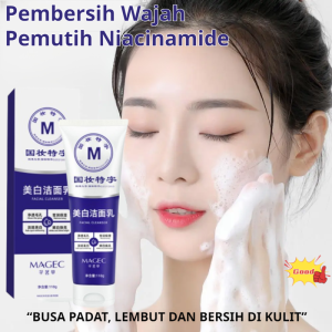 Niacinamide Whitening Cleanser Skin Whitening Facial Cleanser   Deep Cleaning