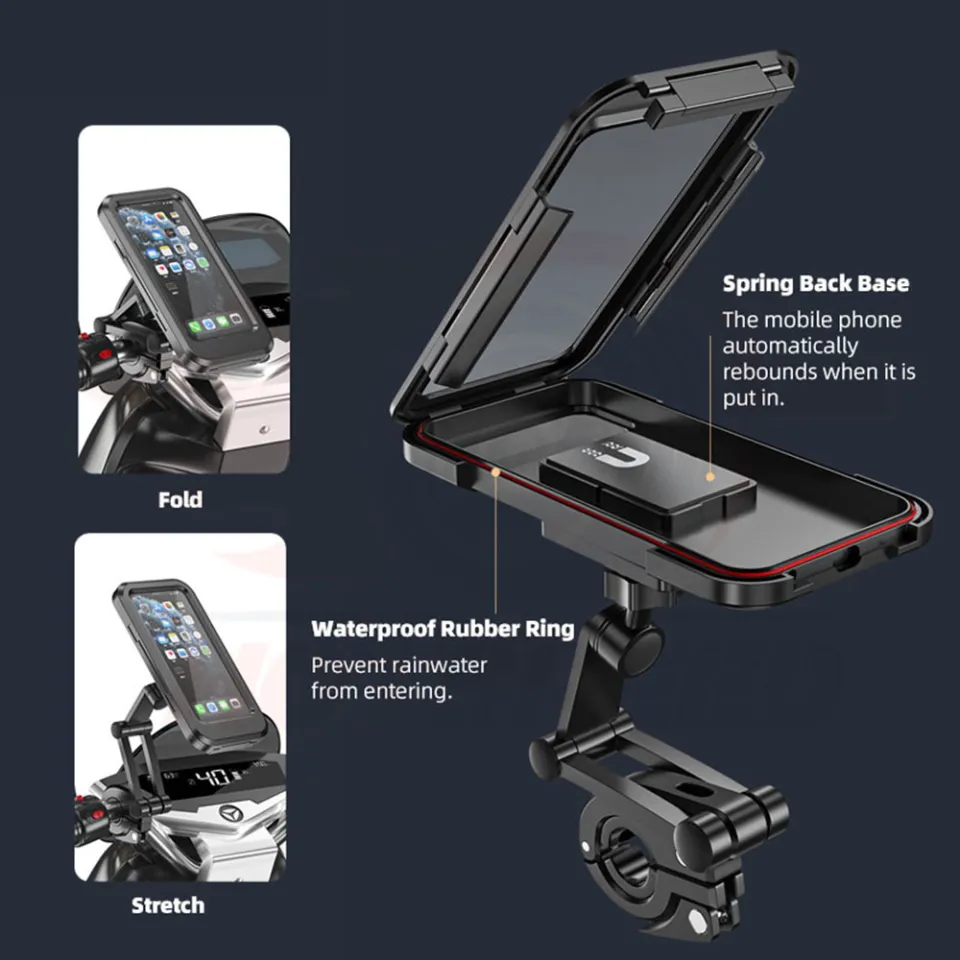 Motorcycle Iphone Xr Bike Holder Motorcycle Kits IPhone Quad Lock
