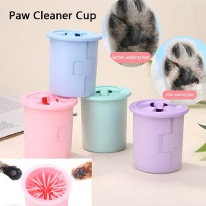 PETPARADIS Silicone Puppy Kitten Washing Brush For Dogs Cats Dog Paw Cleaner Paw Washer Pet Supplies Pet Foot Washer Cup Puppy Cleaning Tools Dog Foot Clean Cup