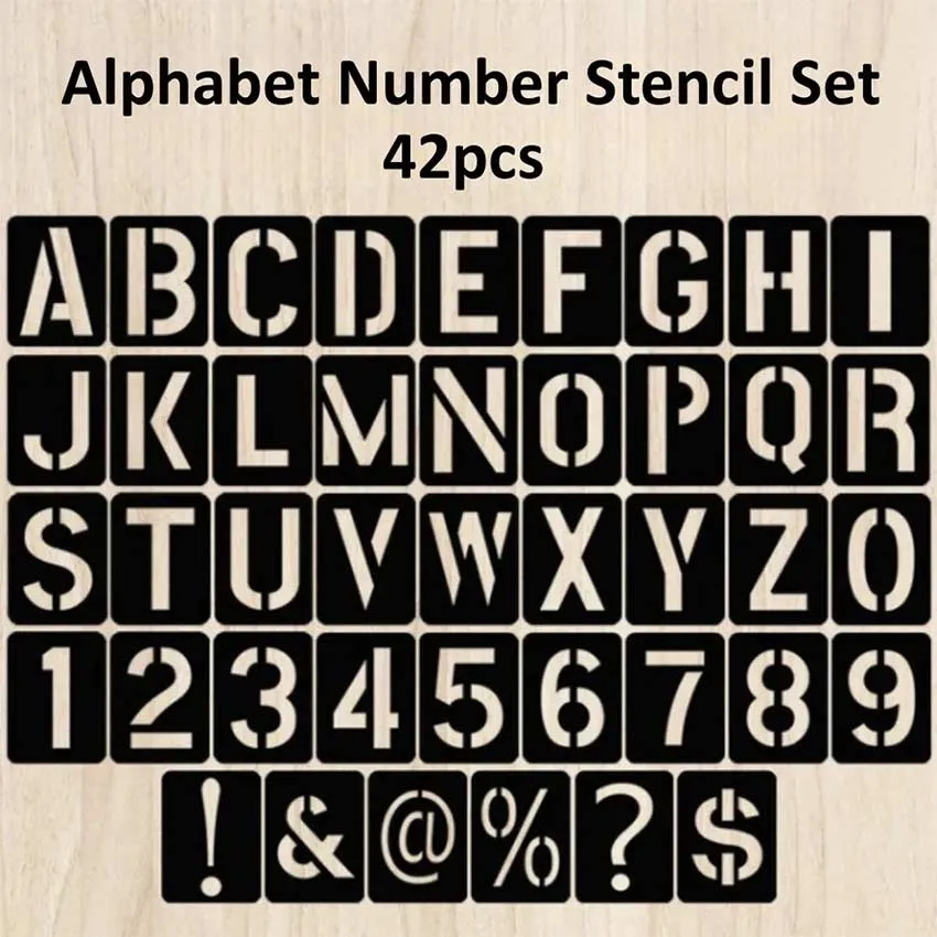 Letter Stencils for Painting On Wood Alphabet Stencils Number Stencils 3  Inch Large Letter Stencils Spray Paint Stencil Small Letter Stencils for