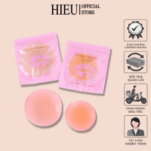 Miếng Dán Ngực Silicon Tàng Hình Miếng Dán Che Đầu Ti [Tái Sử Dụng Được Nhiều Lần] Hieu Store24h - 3232