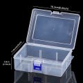 LIAOYING High Quality Component Tools Case Transparent Jewelry Display Plastic Container Box Practical Toolbox Screw Storage Cases. 