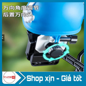 Giá đỡ kẹp xe máy kèm Nón N03 - kim loại 2024