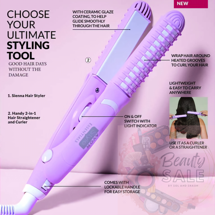 Lazada hair hotsell curler and straightener