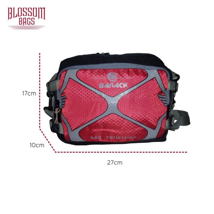 Tas selempang dan Waistbag pria BARACK Redclif Slingbag cowok