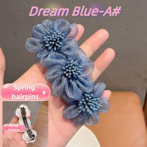 Good luck befalls! Lace wreath hair ball head bud plate hair band womens hairdressing hair band stick hair ornament