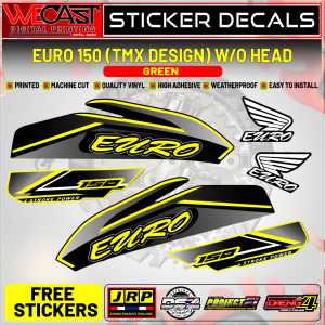 WECAST Euro 150 Tank(TMX Design)without Head Decals Sticker for Motorcycle Accessories High Quality