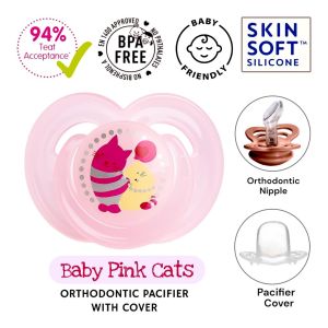 Baby Pacifier for Newborn Toddler BPA Free Food Grade Orthodontics Cute Pacifier for Baby Flat Teat