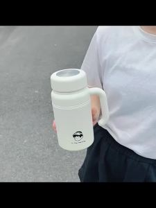 Large Capacity Stainless Steel Water Bottle Stylish with Handle Insulated Cup 1000 ml Leak-Proof Portable Thermos Travel2026