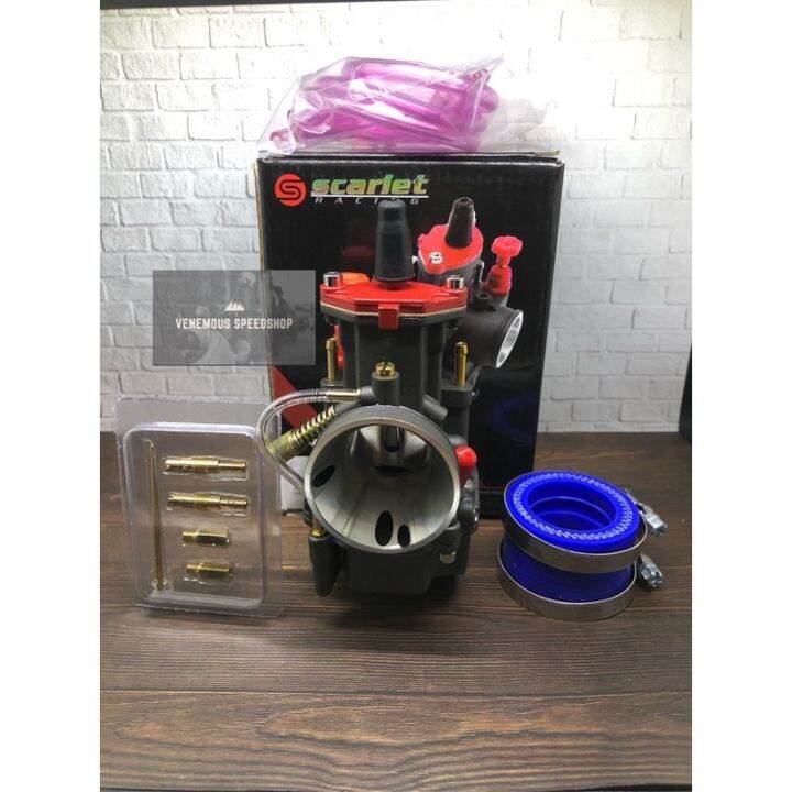 Karburator Carburator Karbu Scarlet Racing PWK 32 Black Series | Lazada ...