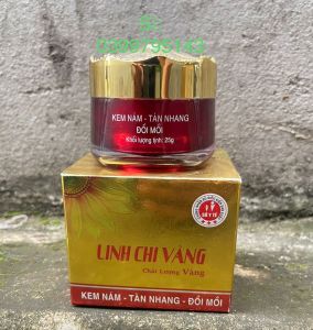 Kem Nám Tàn Nhang Đồi Mồi Linh Chi Vàng Vip 25g